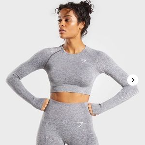 Vital Seamless Long Sleeve Crop Top